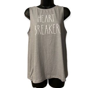 ⚡️5/$15⚡️ Rae Dunn | Heart Breaker Tank | M